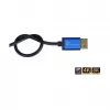 Alcasa SmartFLEX kabelis - 5 m - DisplayPort - DisplayPort - vīrišķais - vīrišķais - 7680 x 4320 pikseļi (4814-SF050B)