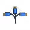 Alcasa SmartFLEX kabelis - 5 m - DisplayPort - DisplayPort - vīrišķais - vīrišķais - 7680 x 4320 pikseļi (4814-SF050B)