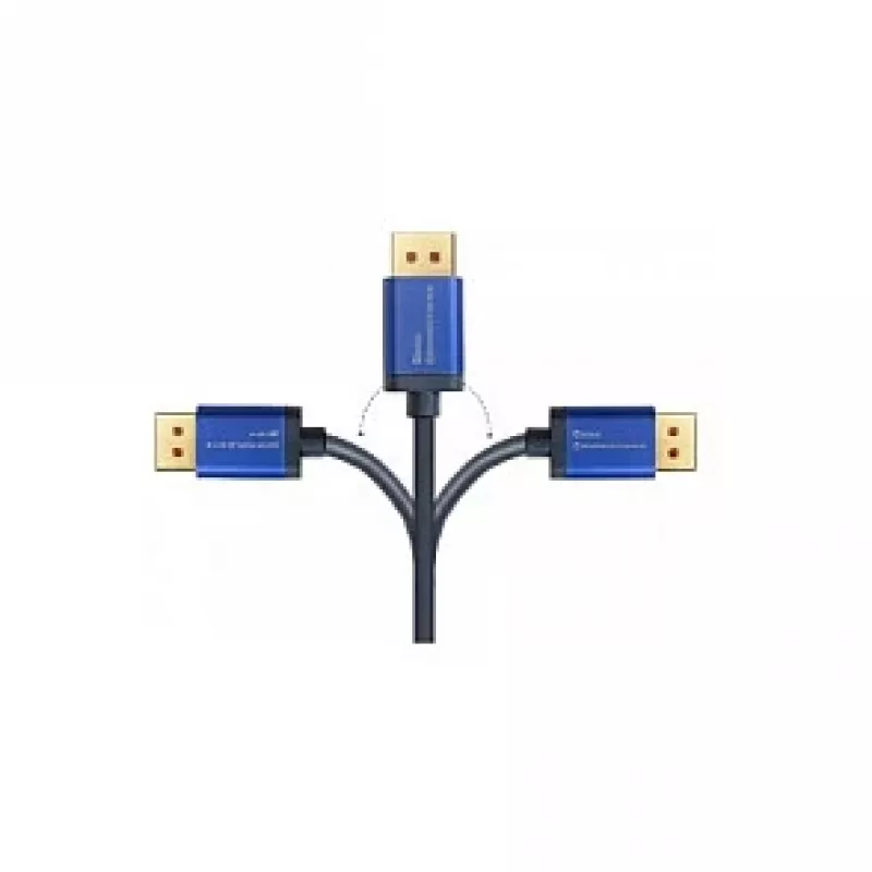 Good Connections 4824-SF020B - 2 m - DisplayPort - Mini DisplayPort - Vīrietis - Vīrietis - 768 x 432 Pixel