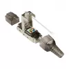 Good Connections GC-N0147 - RJ-45 - Melns - Sudraba - Caurspīdīgs - Vīrišķais - taisns - Cat6a - S/UTP (STP)
