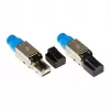 Good Connections RJ45 spraudnis Cat. 8.1 bezinstrumentu montāža uz lauka STP ekranēts metāla - kabelis - tīkls