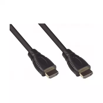Good Connections savienojuma kabelis HDMI 2.0b 4K UHD a60Hz 18 Gbit/s apzeltīti kontakti melns - Digitālais/Displejs/Video