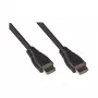 Good Connections savienojuma kabelis HDMI 2.0b 4K UHD a60Hz 18 Gbit/s apzeltīti kontakti melns - Digitālais/Displejs/Video