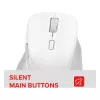 Pele Speedlink LIBERA uzlādējama bezvadu Bluetooth klusā balta