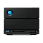 LaCie 2big Dock v2 60 TB galddatora disku masīvs, 2 nodalījumu HDD krātuve