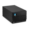 LaCie 2big Dock v2 60 TB galddatora disku masīvs, 2 nodalījumu HDD krātuve