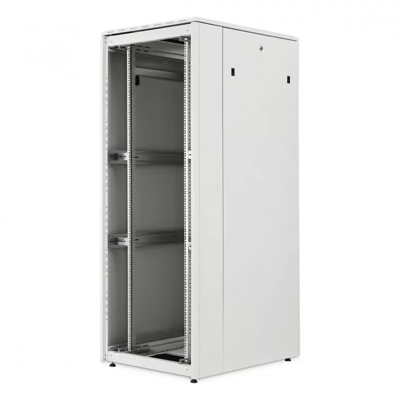 Tīkla skapis DIGITUS Unique Light sērijas brīvi stāvošs statīvs 42U 800x1000 mm, 800 kg, IP20, pelēks