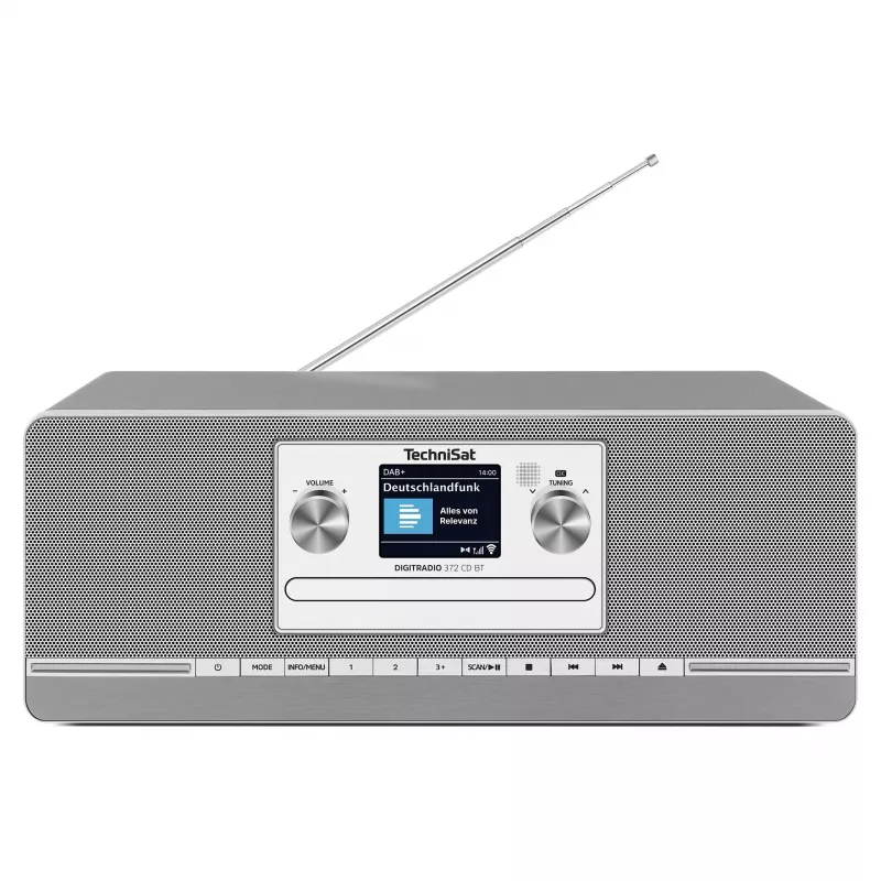 TechniSat DIGITRADIO 372 CD BT Virtuves Analogais un digitālais Antracīts, Sudrabs