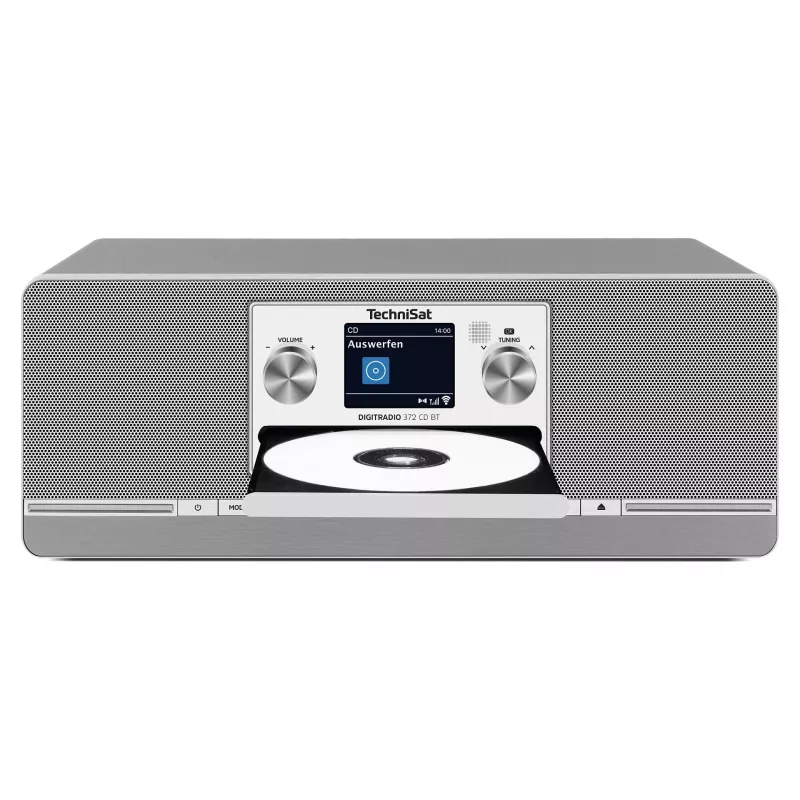 TechniSat DIGITRADIO 372 CD BT Virtuves Analogais un digitālais Antracīts, Sudrabs