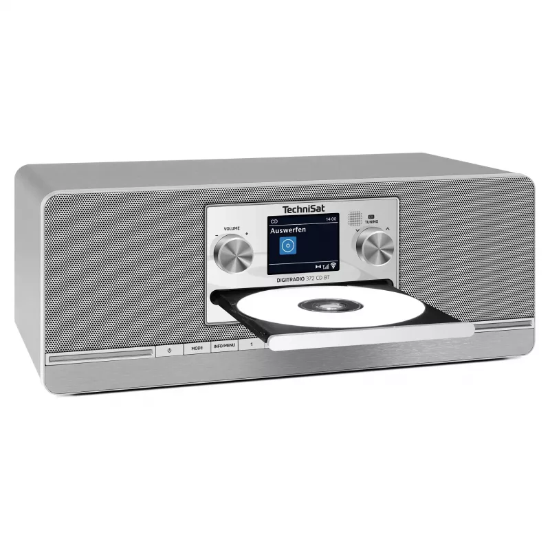 TechniSat DIGITRADIO 372 CD BT Virtuves Analogais un digitālais Antracīts, Sudrabs