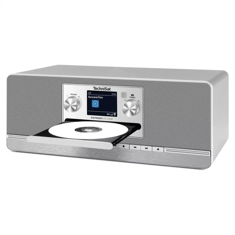 TechniSat DIGITRADIO 372 CD BT Virtuves Analogais un digitālais Antracīts, Sudrabs