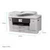 Daudzfunkciju tintes printeris Brother MFC-J6960DW — A3, 1200 x 4800 dpi, 31 lpp/min, Wi‑Fi, Ethernet, abpusējā drukāšana