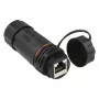 Good Connections plākstera kabeļa savienotājs āra apstākļiem IP68 Cat. 6a RJ45 pilnībā ekranēts melns Good - Tīkls