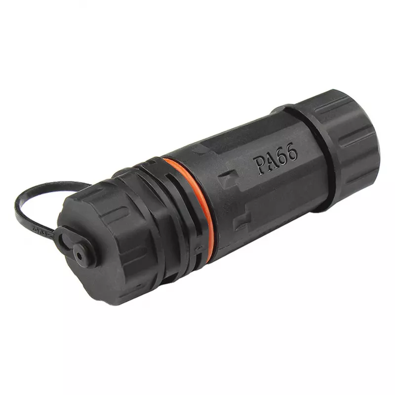 Good Connections plākstera kabeļa savienotājs āra apstākļiem IP68 Cat. 6a RJ45 pilnībā ekranēts melns Good - Tīkls