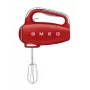 Smeg HMF01RDEU rokas mikseris 50. gadu retro dizainā, sarkans