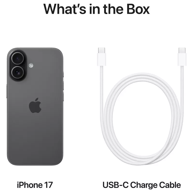 Apple iPhone 17 Black - Viedtālrunis - 256 GB