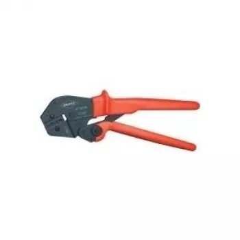 Knipex 97 52 04 presēšanas knaibles neizolētiem, atvērtiem savienotājiem 0,1 līdz 2,5 mm²