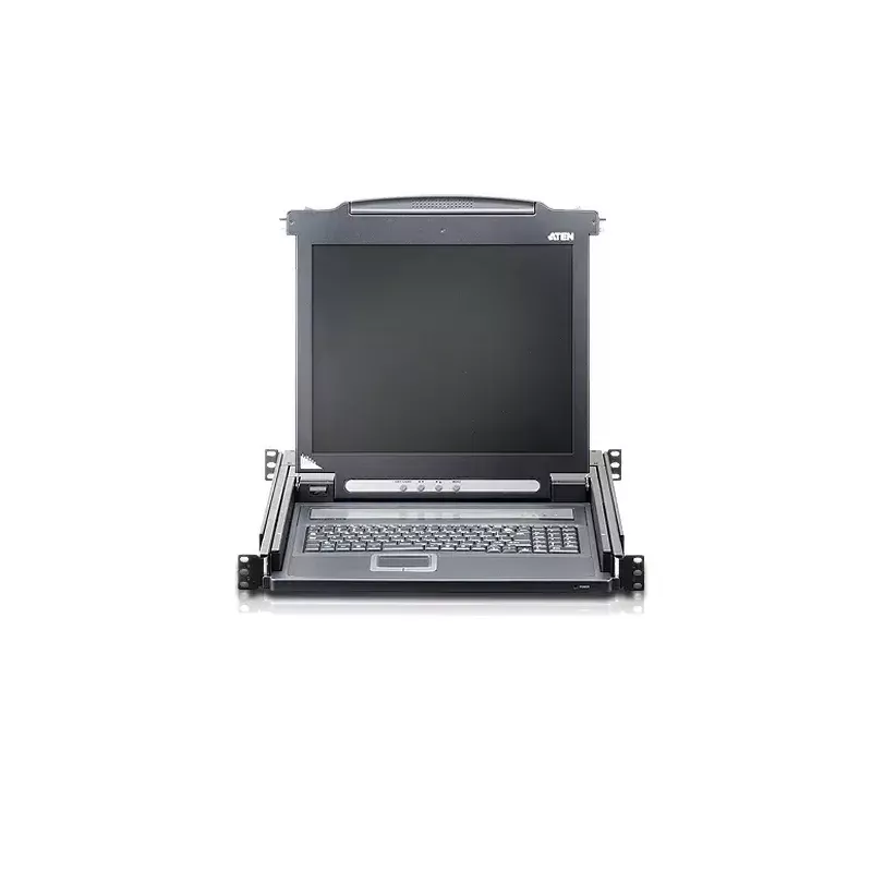 ATEN CL1000M KVM slēdzis montāžai statnē, melns