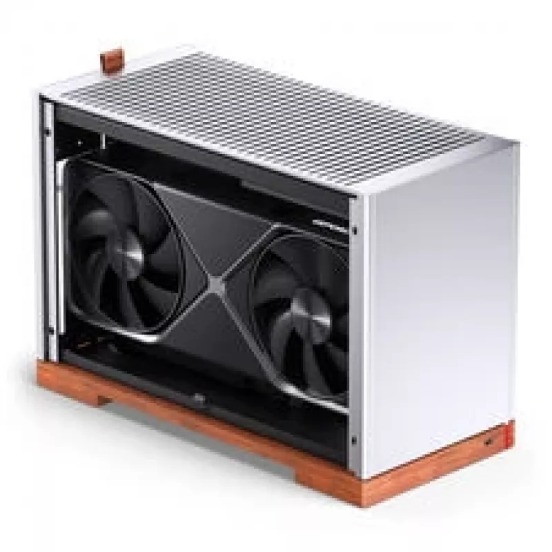 Jonsbo T9 Melns datora korpuss Mini-Enclosure ITX PCIe 5.0 pacēlāja kabelis - melns (T9 Melns PCIE 5.0)