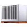 Jonsbo T9 Melns datora korpuss Mini-Enclosure ITX PCIe 5.0 pacēlāja kabelis - melns (T9 Melns PCIE 5.0)