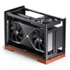 Jonsbo T9 Melns PC-Enclosure Mini-Enclosure ITX PCIe 5.0 riser kabelis - Silver (T9 SILVER PCIE 5.0)
