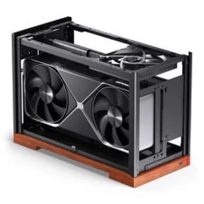 Jonsbo T9 Melns PC-Enclosure Mini-Enclosure ITX PCIe 5.0 riser kabelis - Silver (T9 SILVER PCIE 5.0)