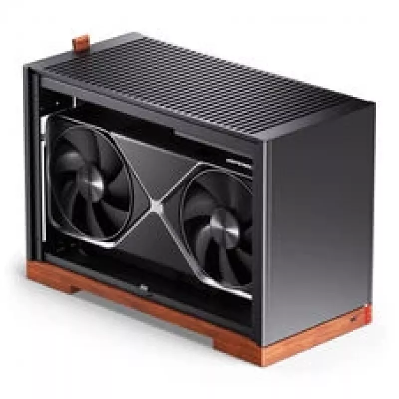 Jonsbo T9 Melns PC-Enclosure Mini-Enclosure ITX PCIe 5.0 riser kabelis - Silver (T9 SILVER PCIE 5.0)