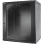 Televes MSR1915B - pie sienas stiprināms statīvs - 17U - 60 kg - bloķējošs aizbīdnis - 33 kg - melns