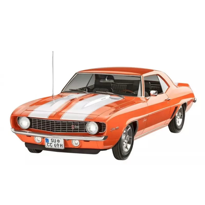 Plastmasas modelis 69 Chevy Camaro 1/12