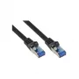 Alcasa 8060-SF100S tīkla kabelis 10 m Cat6a S/FTP (S-STP) melns (8060-SF100S)