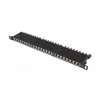Alcasa GC-N0136 - Gigabit Ethernet - RJ45 - Cat6 - 22/26 - Melns - Tērauds (GC-N0136)