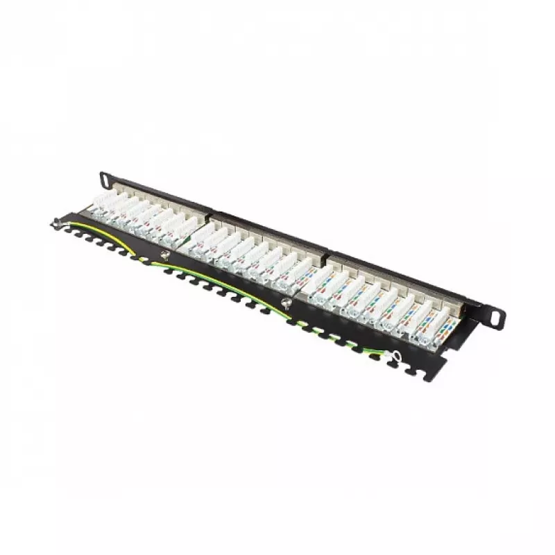 Alcasa GC-N0136 - Gigabit Ethernet - RJ45 - Cat6 - 22/26 - Melns - Tērauds (GC-N0136)
