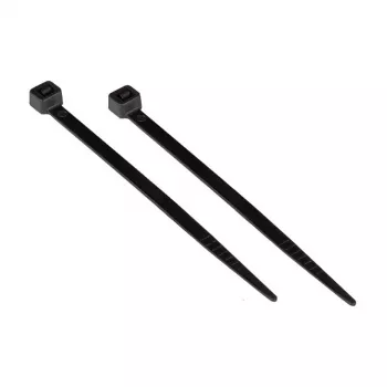 Kabelbinder 300 mm x 4,8 mm, schwarz, UL, UV-resistent, -40 °C bis +85 °C, 100 Stück, Good Connectio (KAB-30S48)