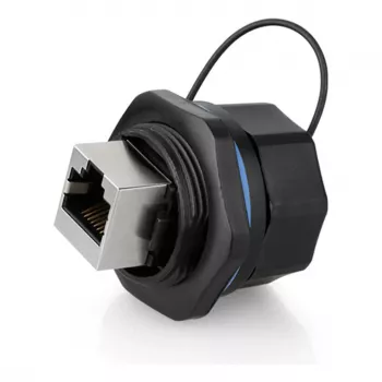 Alcasa IC06-R103 - RJ45 - Melns - Varš - Plastmasa - silikagels - IP65 - IP67 - -40 - 80 °C (IC06-R103)