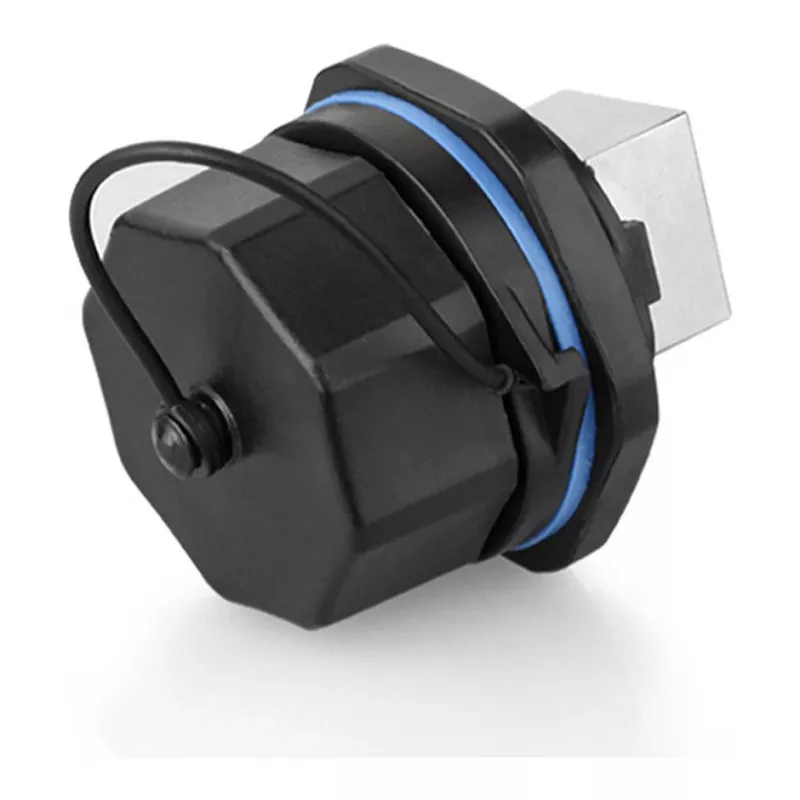 Alcasa IC06-R103 - RJ45 - Melns - Varš - Plastmasa - silikagels - IP65 - IP67 - -40 - 80 °C (IC06-R103)