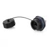 Alcasa IC06-R103 - RJ45 - Melns - Varš - Plastmasa - silikagels - IP65 - IP67 - -40 - 80 °C (IC06-R103)