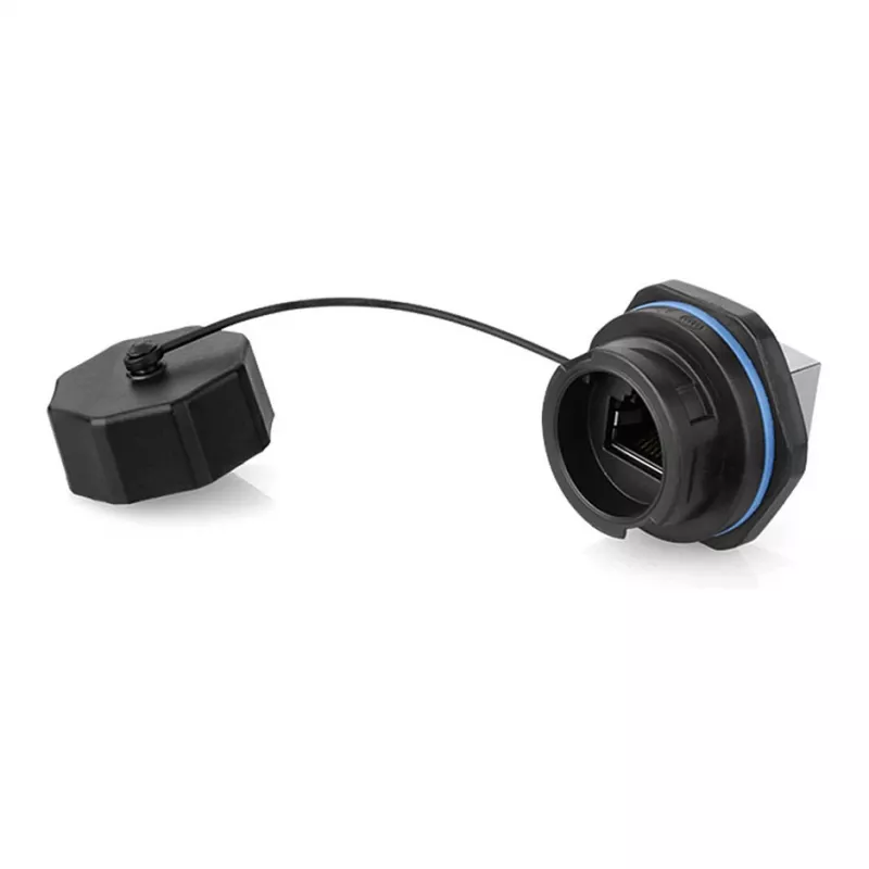 Alcasa IC06-R103 - RJ45 - Melns - Varš - Plastmasa - silikagels - IP65 - IP67 - -40 - 80 °C (IC06-R103)