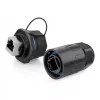 Alcasa IC06-R103 - RJ45 - Melns - Varš - Plastmasa - silikagels - IP65 - IP67 - -40 - 80 °C (IC06-R103)