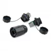 Alcasa IC06-R103 - RJ45 - Melns - Varš - Plastmasa - silikagels - IP65 - IP67 - -40 - 80 °C (IC06-R103)
