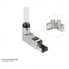 RJ45 spraudnis Cat. 6A, bez instrumentiem / montējams uz vietas, STP ekranēts, metāla, 5 virzieni, Good (GC-N0165)