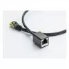 Goodconnections 8070VR-005S Ethernet komutācijas kabelis melns
