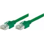 Tecline 71902G Ethernet komutācijas kabelis zaļš