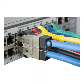METZ CONNECT pro - Netzwerkanschluss - RJ-45 (M) - abgeschirmt - CAT 8,1 - IEEE 802,3bq - Blau (130H405032-E)