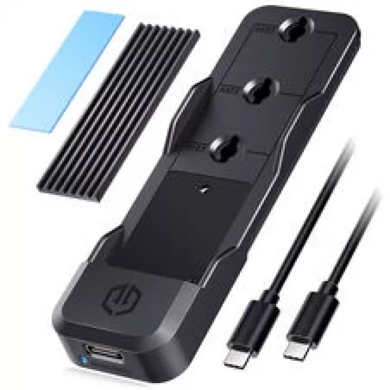 Docking station GrauGear G-M207-10G for M.2 SSD NVMe/NGFF, tool-free installation, supports single M.2 module