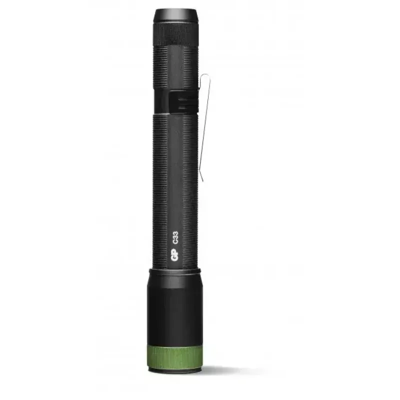 Rokas lukturītis GP Lighting C33 Melns Zaļš