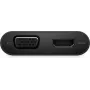 DELL USB-C - HDMI / VGA / Ethernet / USB 3.0 - melns - vadu - USB 3.2 Gen 1 (3.1 Gen 1) Type-C - 10,100,1000 Mbit/s - melns - 1920 x 1080 pikseļi - Dell (DA200)