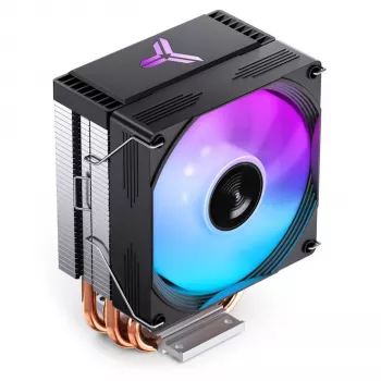 CPU dzesētājs Jonsbo CR-1300 EVO 90mm Melns — gaisa dzesētājs, 90 mm ventilators