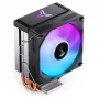 CPU dzesētājs Jonsbo CR-1300 EVO 90mm Melns — gaisa dzesētājs, 90 mm ventilators
