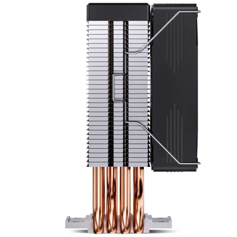 CPU dzesētājs Jonsbo CR-1300 EVO 90mm Melns — gaisa dzesētājs, 90 mm ventilators