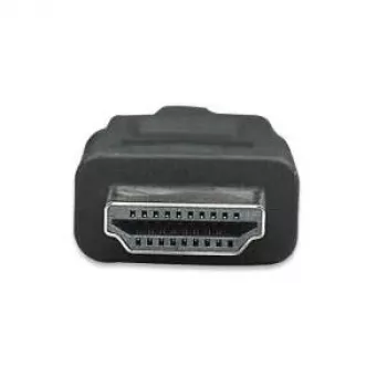 Manhattan - Video/Audio/Tīkla kabelis - HDMI - HDMI, 19 kontaktu (V) - HDMI, 19 kontaktu (V) - 15 m - Ekranēts - (HDMI 1.4) - Melns (323260)